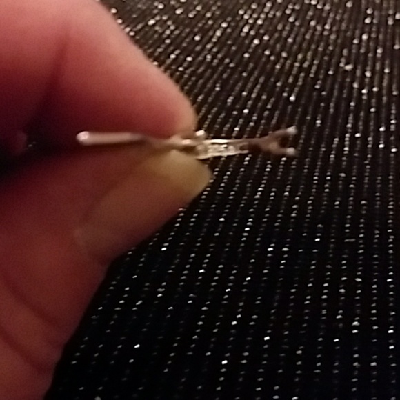 SOLD Hoop Earrings 925 - Picture 4 of 5